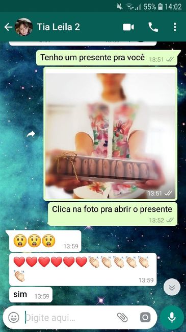 Convite dama de honra a distância - 1