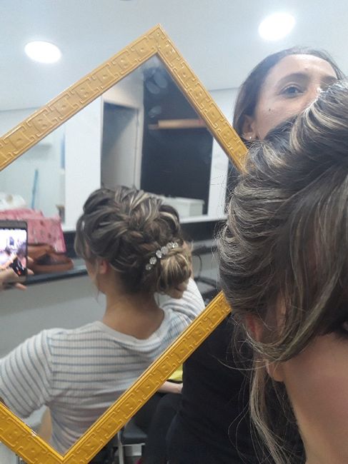 Teste cabelo e maquiagem - 2