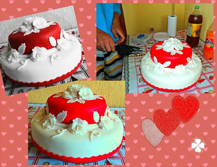 bolo de noivado