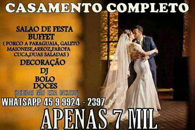 Pacote para o casamento ♡ #vemopinar - 1