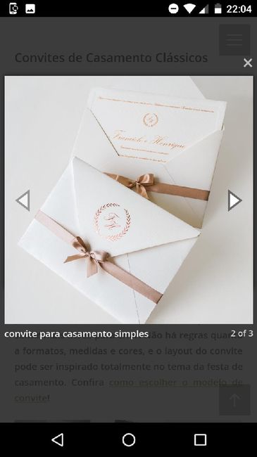 Alguém ai já escolheu os convites? - 1