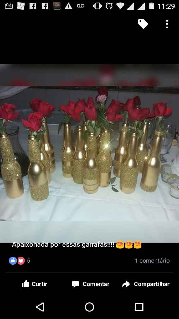 Enfeites de mesa. - 1