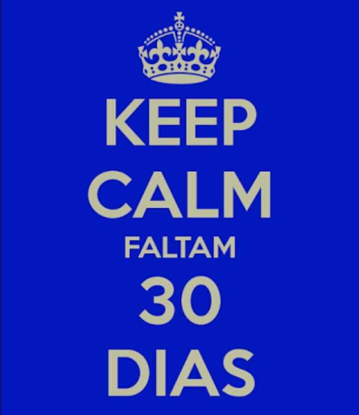 Falta 30 dias - 1