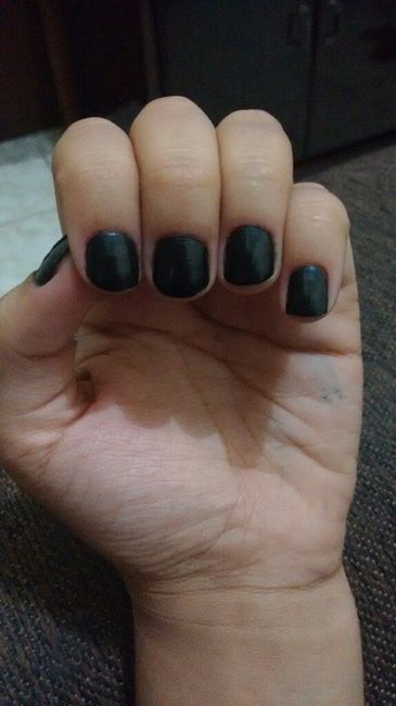 Minha experiência com unhas em gel - unhas antes e depois - 1