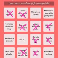 Bingo da quarentena: quem se atreve? #NoivasEmCasa - 1