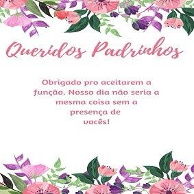 Manual dos Padrinhos Canva #vemver 2