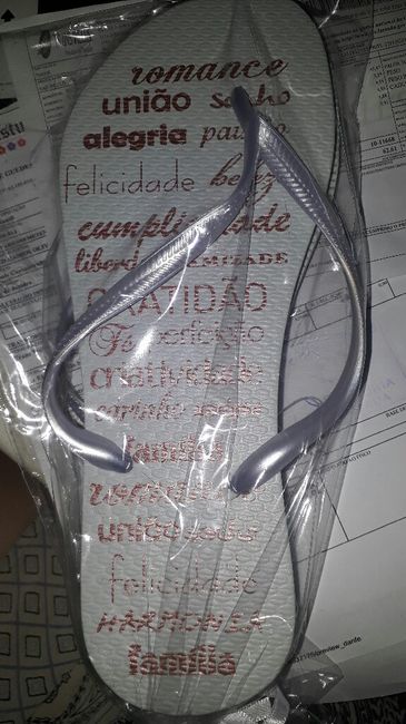 Meus chinelos chegaram #vemver - 2