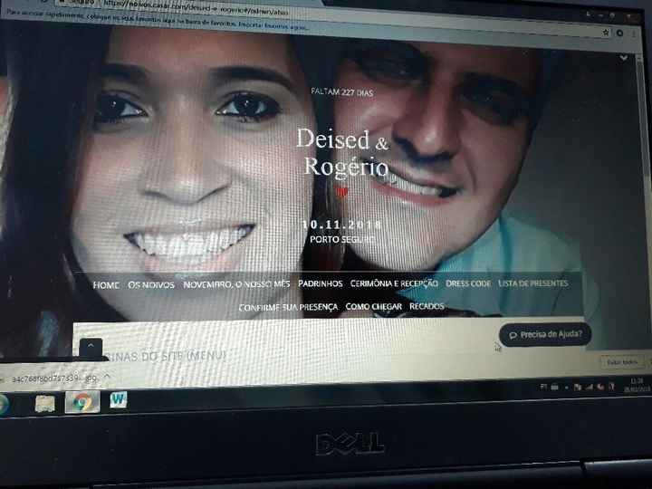 Site de casamento #vemver - 1