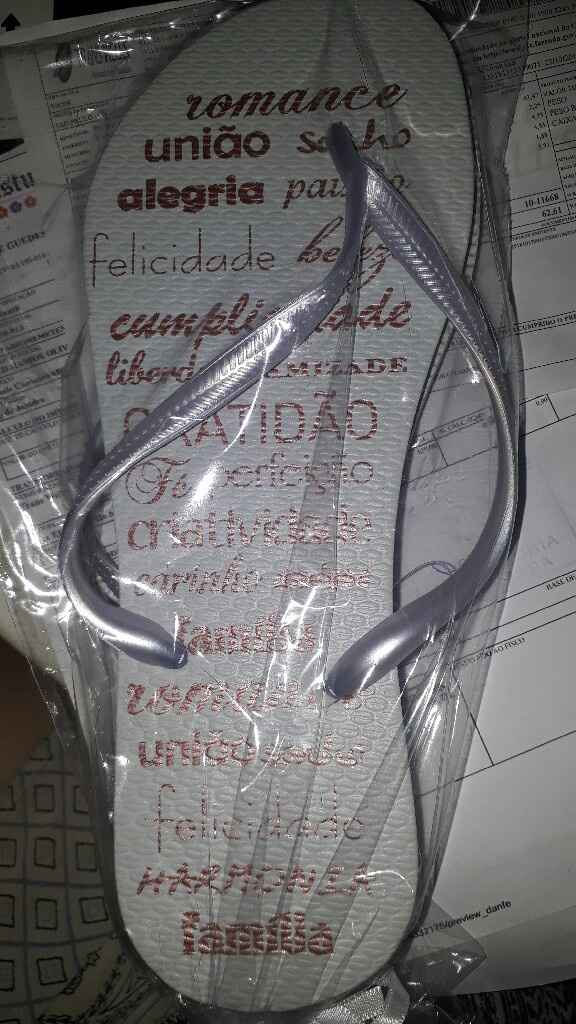 Meus chinelos chegaram #vemver - 2