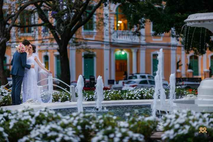 Fotos após a cerimônia