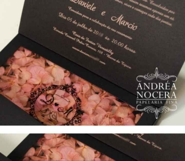 Convite Padrinhos Diy - 1