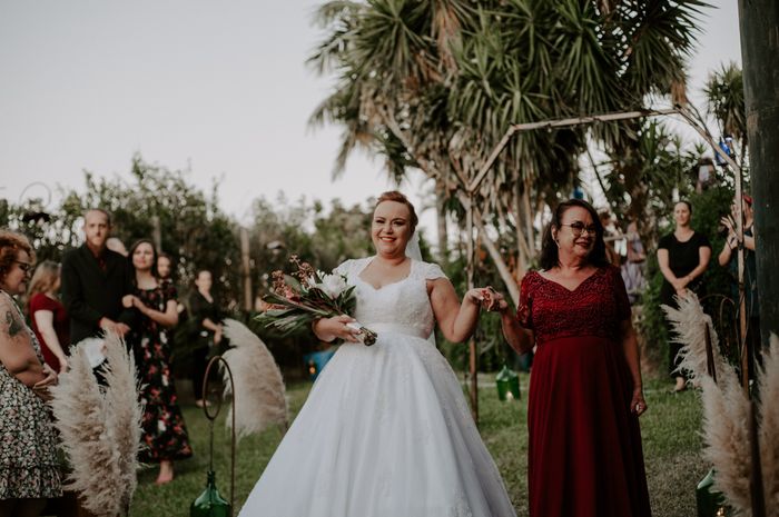 Vestido para cerimônia ao ar livre 1