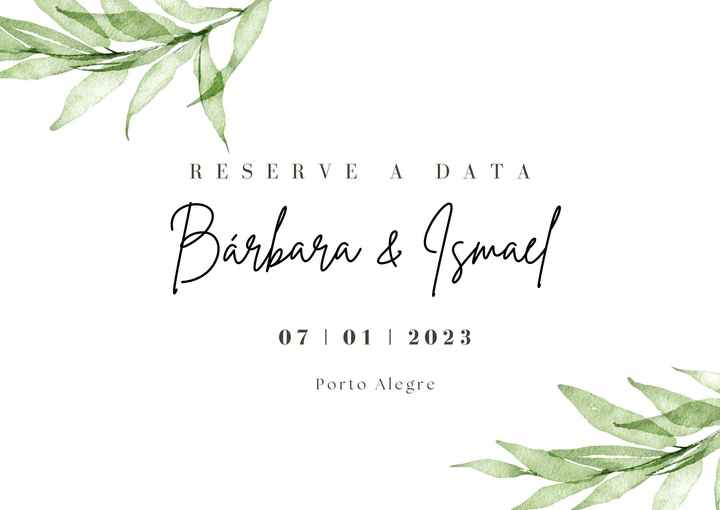 save the date enviados !!! - 1