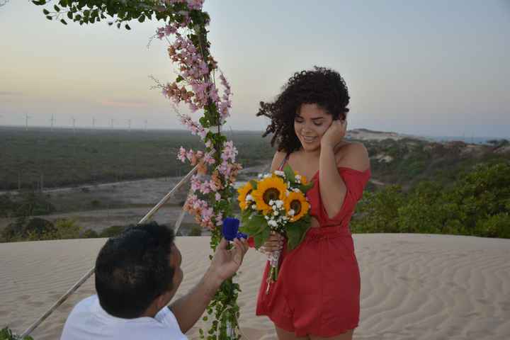 O pedido! ♥