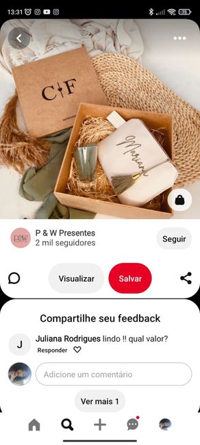 Lembrancinhas para Padrinhos / convite 3