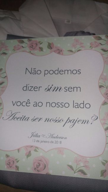 Mensagem Pajem