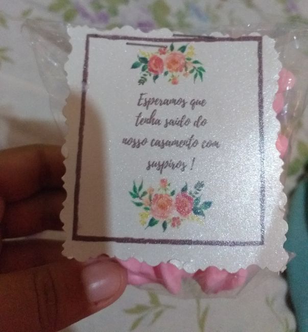 Lembrancinhas do meu casamento ❤ 2