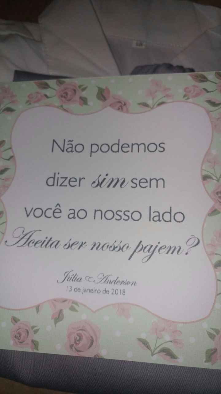 Mensagem Pajem