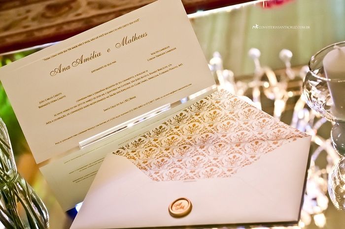Convite de Casamento