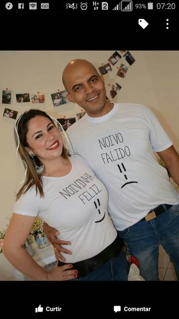 Blusa do noivado ' vejam' - 1