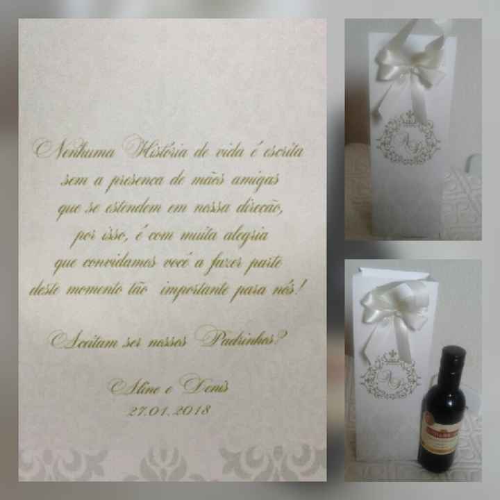  Convite dos Padrinhos - 1