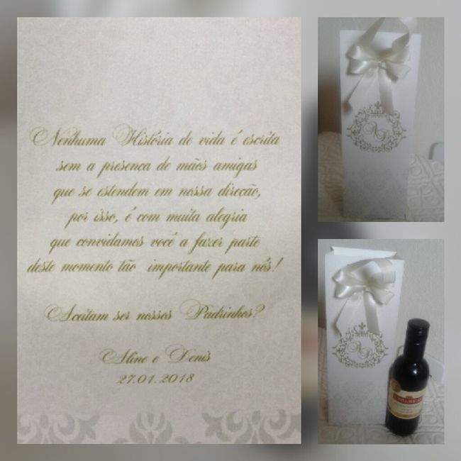  Convite dos Padrinhos - 1