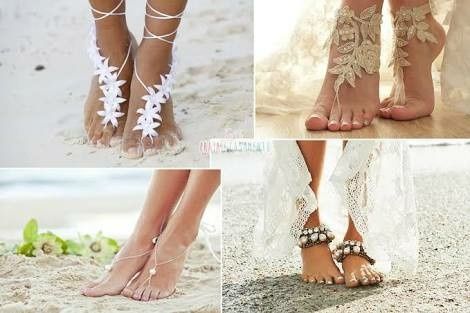 Sapatos para casamento na praia 9