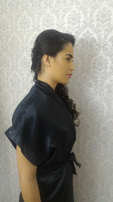  Inspiração penteado semi preso - 1