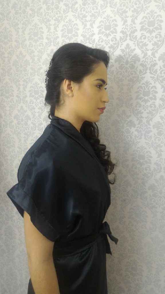  Inspiração penteado semi preso - 1