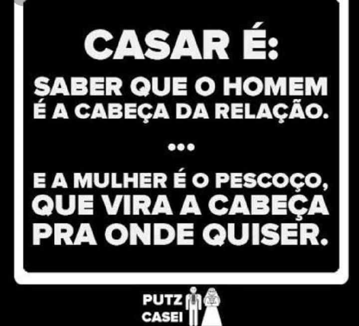 o homem é a cabeça da relação - 1