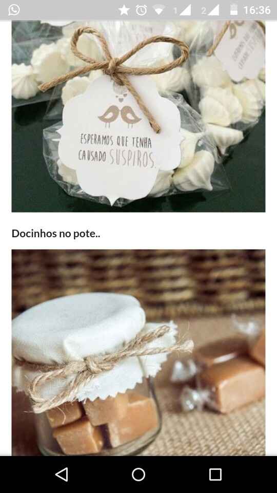Diy lembrança de noivado - 1