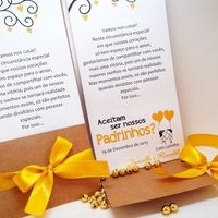 Modelo base para convite dos padrinhos
