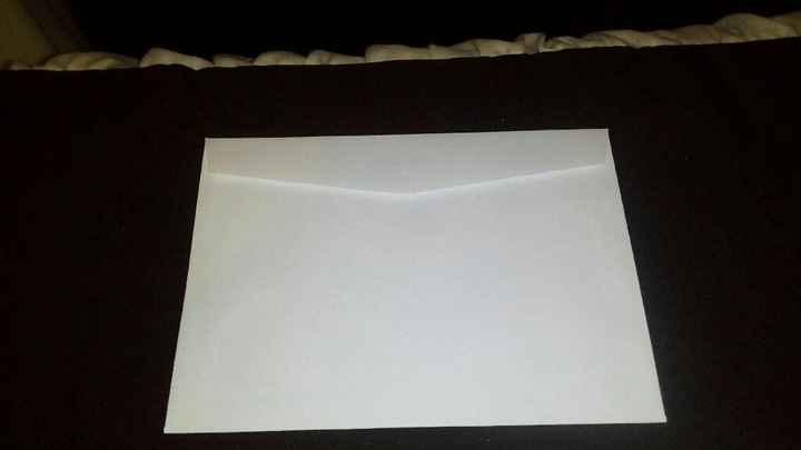Meu envelope do convite .. - 1