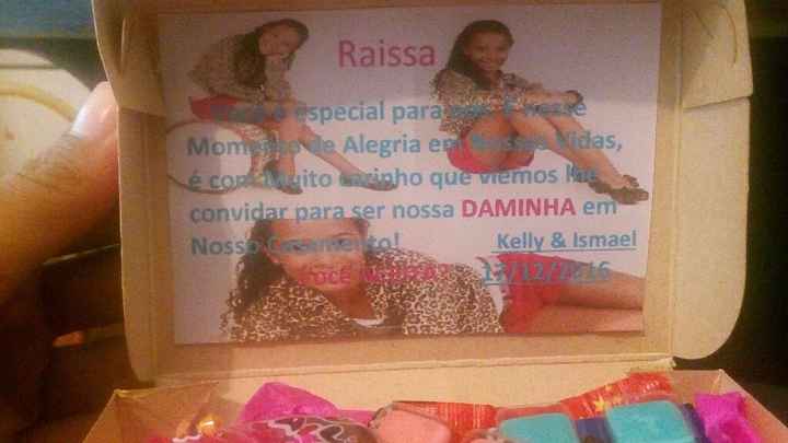 Convite dos pequeninos( daminhas floristas e pajem) - 1