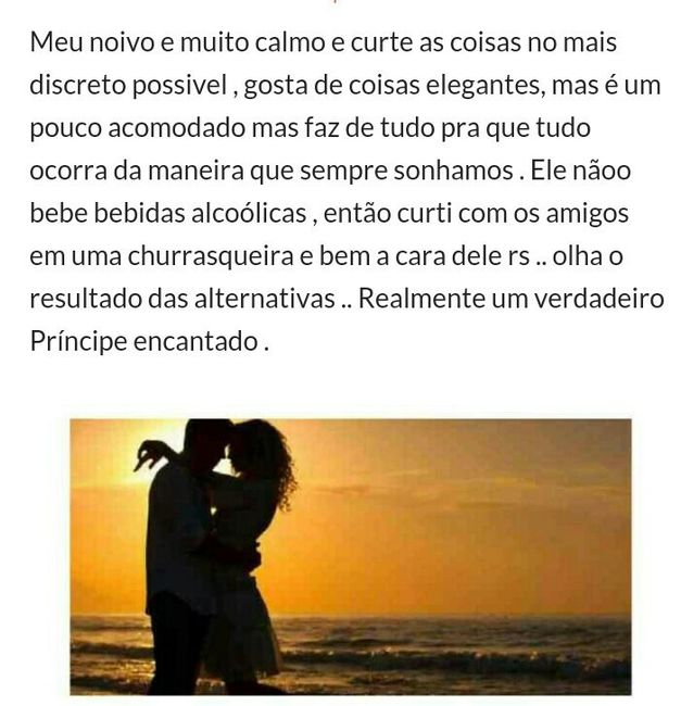RESULTADO: Qual será o tipo do seu noivo? - 1