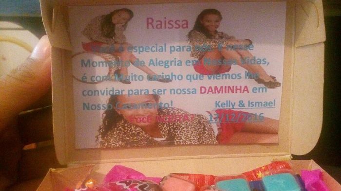 Convite dos pequeninos( daminhas floristas e pajem) - 1
