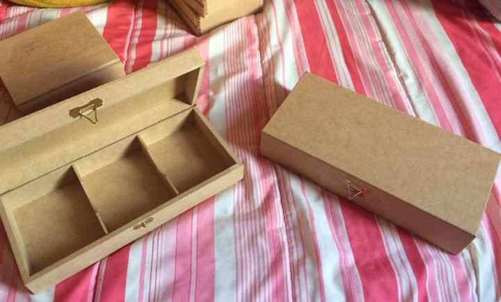 Caixas mdf