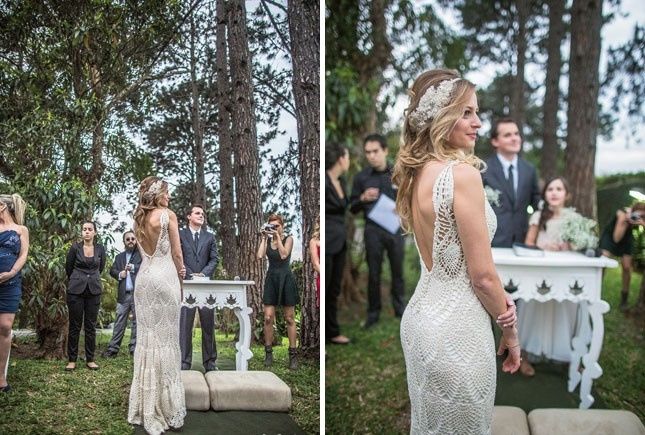Inspiração Vestido de Crochê