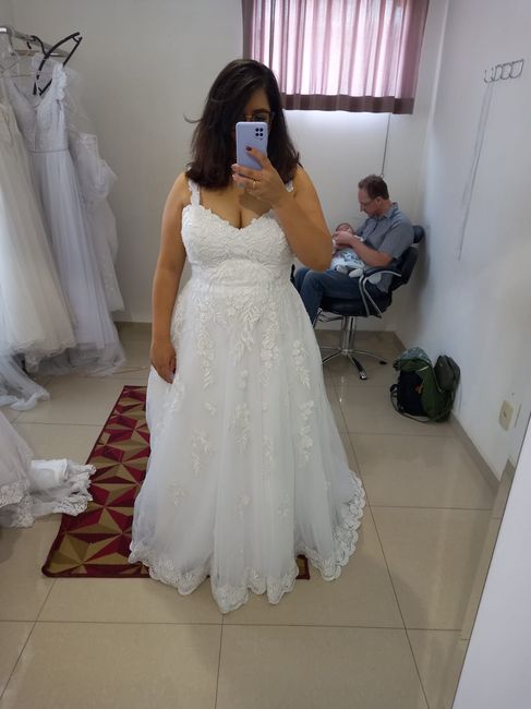 Vestido de Noiva para quem veste 44/g 1