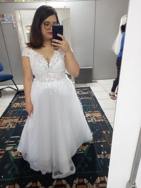 Vestido de Noiva para quem veste 44/g 6