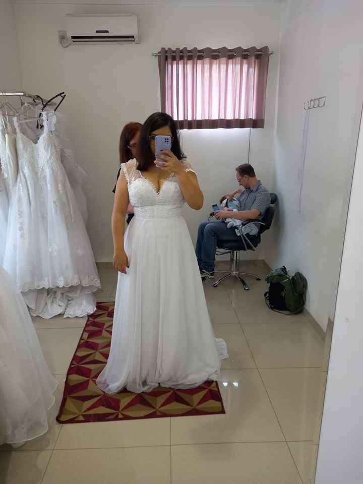 Vestido de Noiva para quem veste 44/g - 3