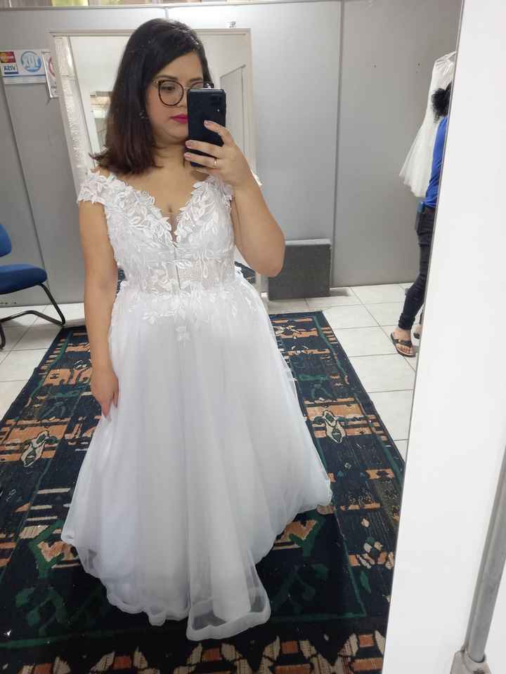 Vestido de Noiva para quem veste 44/g - 6