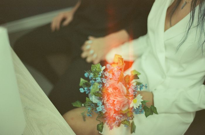 Diy: meu bouquet do casamento civil - 5