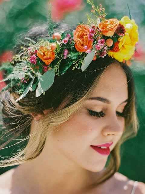Grinalda ou Flores Naturais? - 2