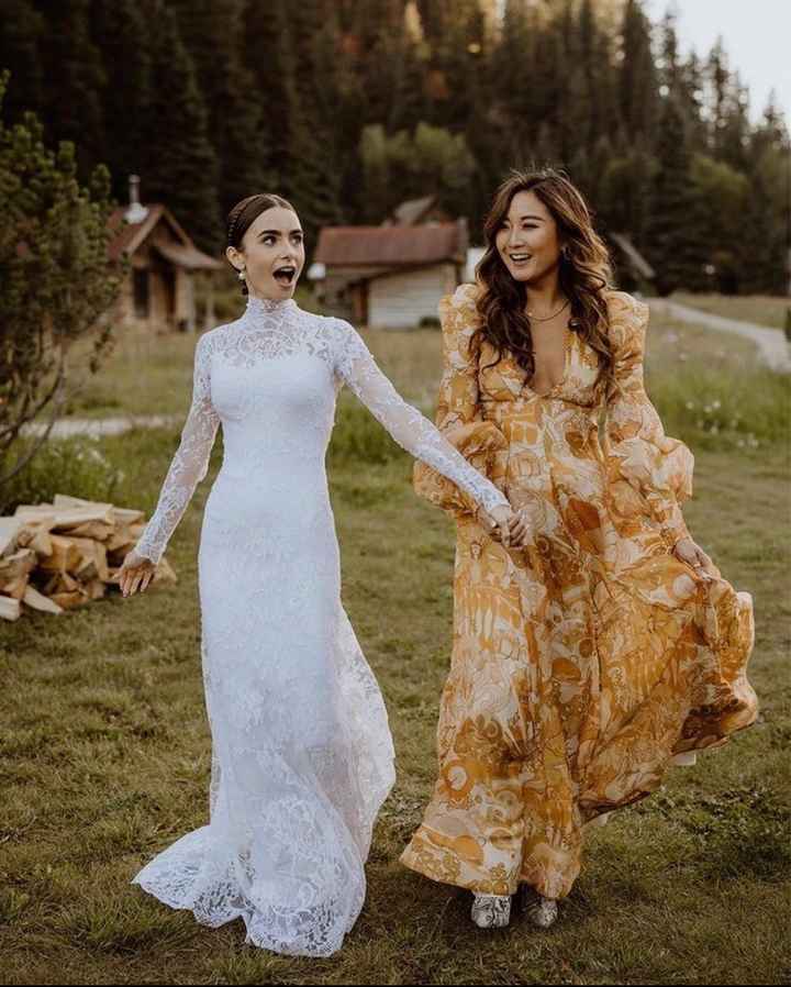 Tbt: 2 anos do casamento da ‘emily em Paris’ que foi uma baita inspiração para as noivas Boho - 5