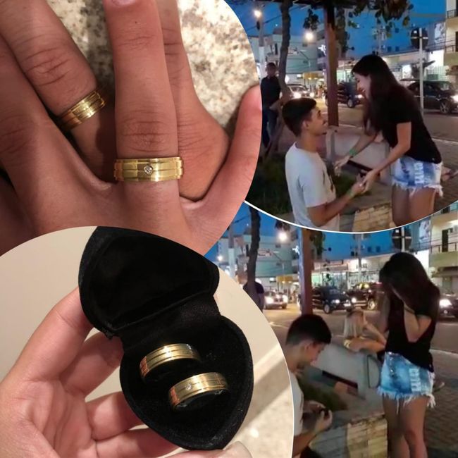 Onde foi o pedido de casamento? - 1