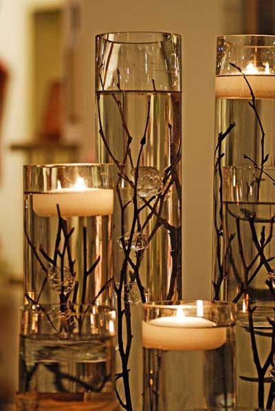 Galhos e velas...