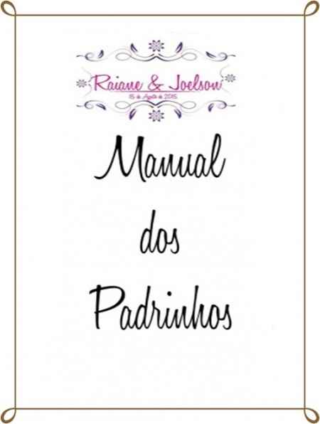 Manual Padrinhos