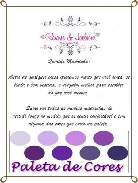 Manual das Madrinhas