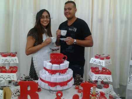Eu e o meu noivo